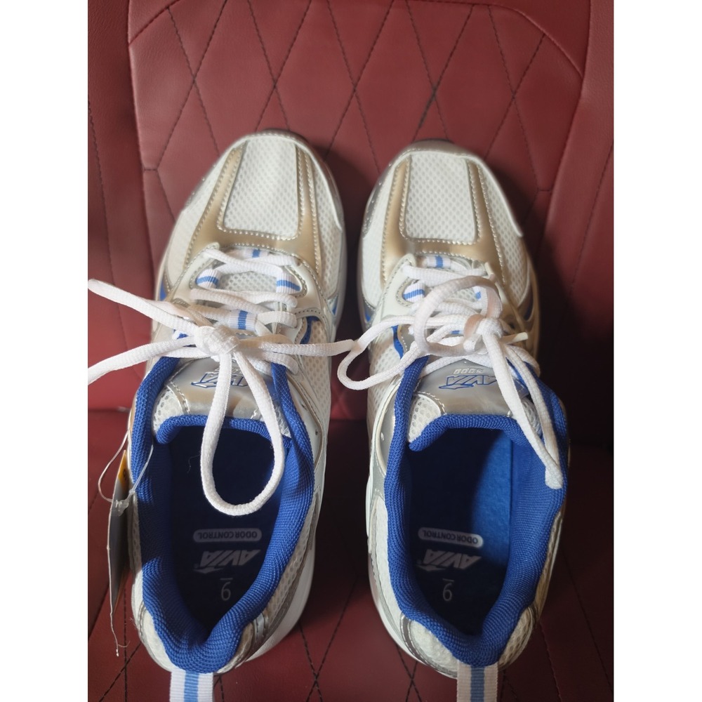 Avia Womens 5000 Athletic Performance Sz 9 Shoes White/Blue